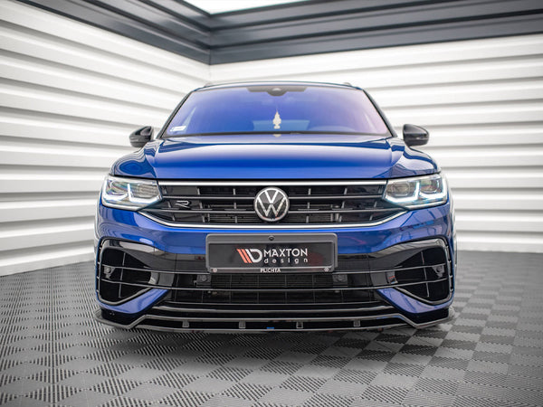 VW - Tiguan R / R Line MK2 Facelift: Maxton Front Splitter V1