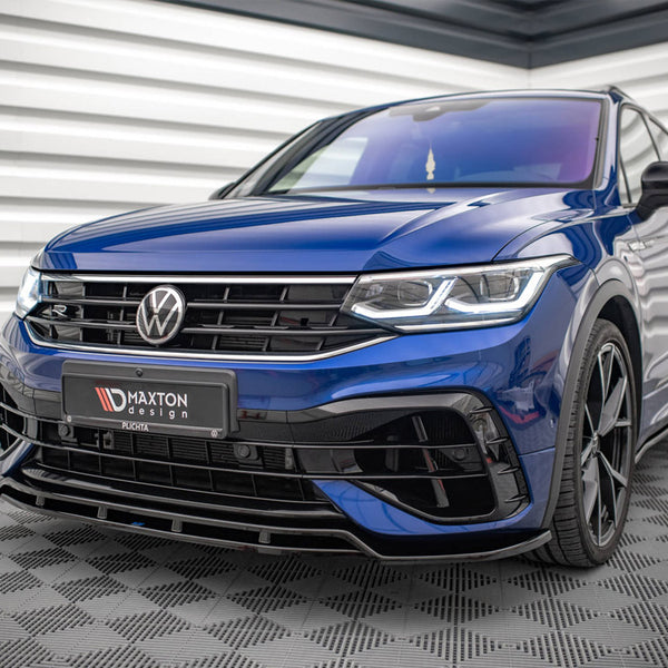 VW - Tiguan R / R Line MK2 Facelift: Maxton Front Splitter V1