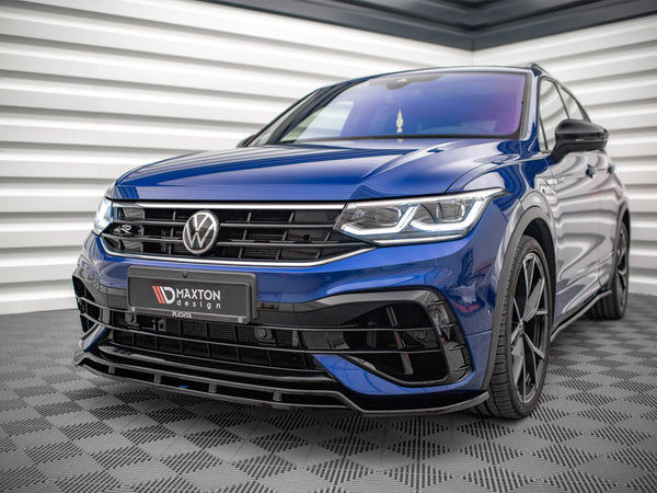 VW - Tiguan R / R Line MK2 Facelift: Maxton Front Splitter V1