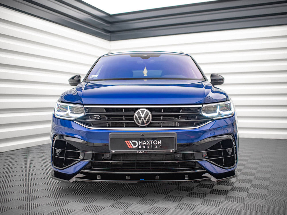 VW - Tiguan R / R Line MK2 Facelift (2020-): Maxton Front Splitter V2