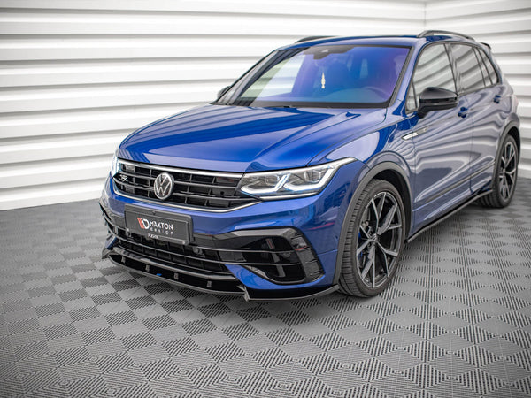 VW - Tiguan R / R Line MK2 Facelift (2020-): Maxton Front Splitter V2