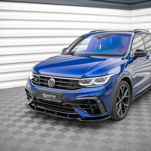 VW - Tiguan R / R Line MK2 Facelift (2020-): Maxton Front Splitter V3