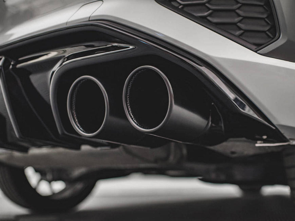 Audi - A3 S Line Sportback 8Y: Maxton Rear Diffuser + Exhaust Ends Imitation