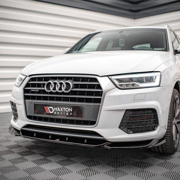 Audi - Q3 Sport 8U Facelift: Maxton Front Splitter V1