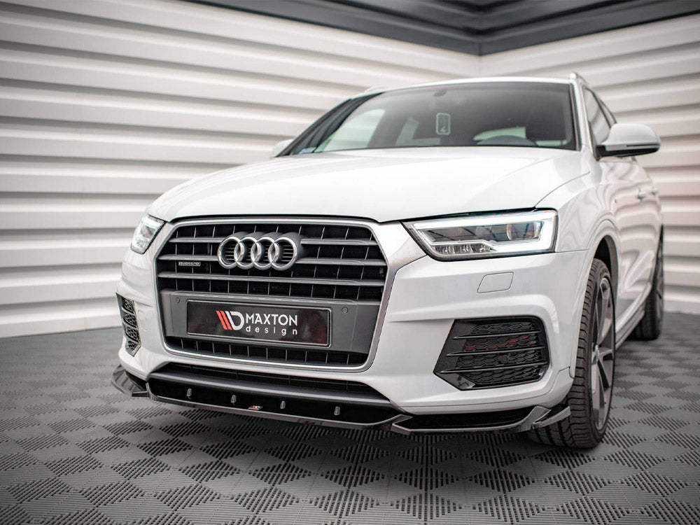 Audi - Q3 Sport 8U Facelift: Maxton Front Splitter V1