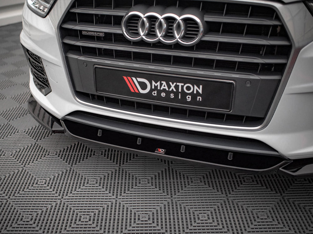 Audi - Q3 Sport 8U Facelift: Maxton Front Splitter V1