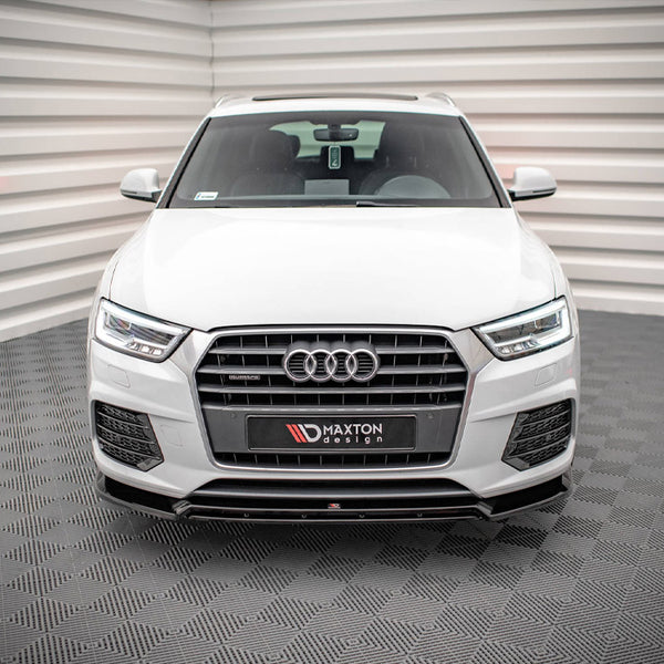 Audi - Q3 Sport 8U Facelift: Maxton Front Splitter V2