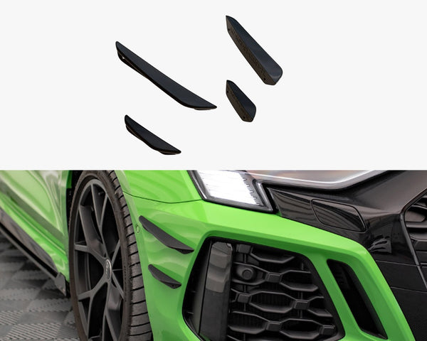 Audi - RS3 8Y: Maxton Front Bumper Wings (Canards)