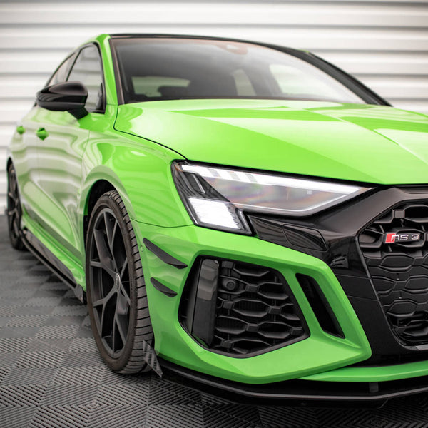 Audi - RS3 8Y: Maxton Front Bumper Wings (Canards)
