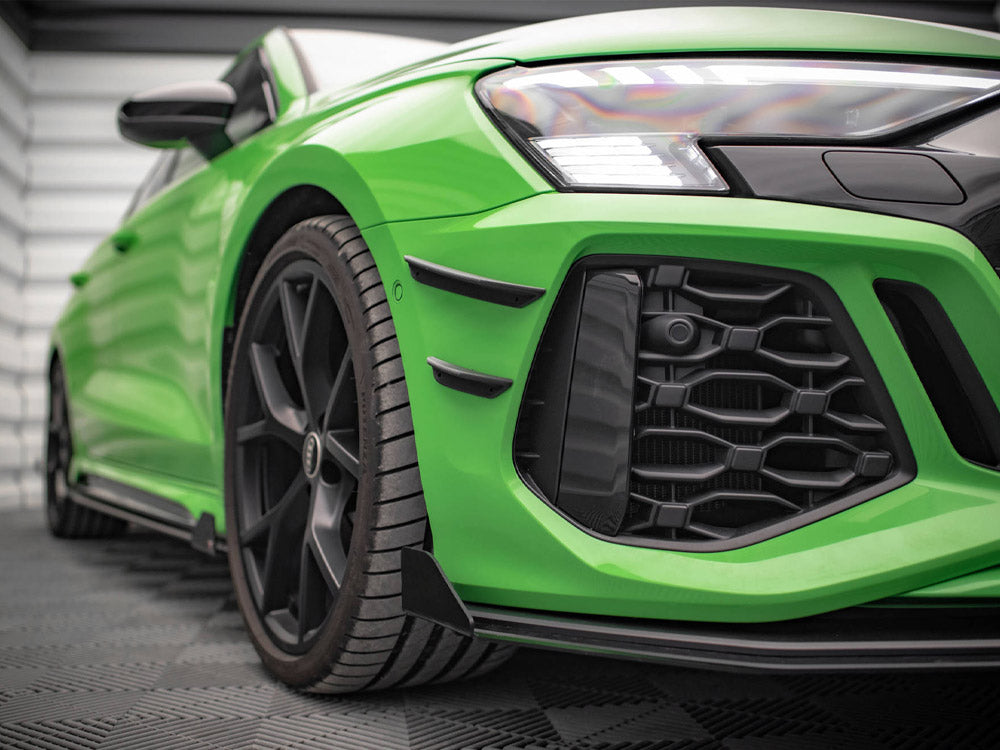 Audi - RS3 8Y: Maxton Front Bumper Wings (Canards)