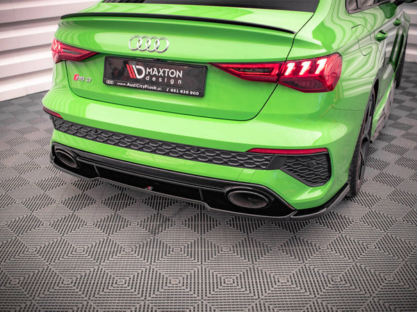 Audi - RS3 Sedan 8Y: Maxton Central Rear Splitter