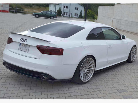 Audi - A5 S Line 8T Facelift: Maxton Rear Splitter (Vertical Bars)