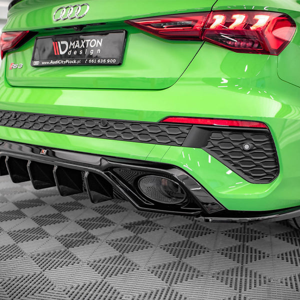 Audi - RS3 Sedan 8Y: Maxton Rear Side Splitters