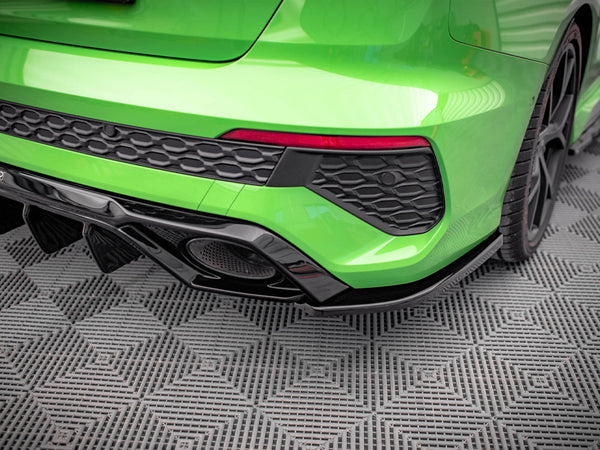 Audi - RS3 Sedan 8Y: Maxton Rear Side Splitters