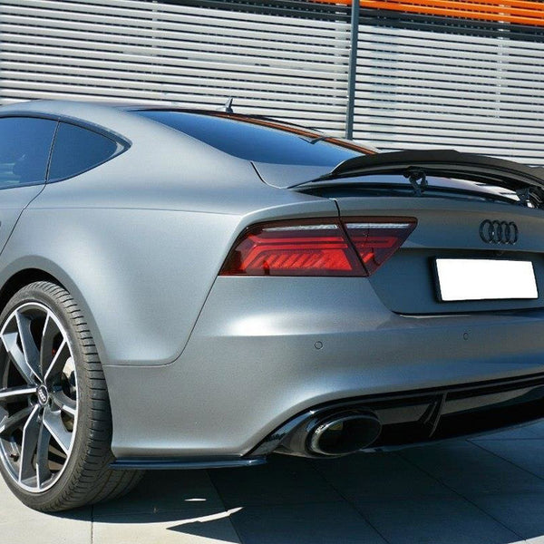Audi - RS7 C7: Maxton Rear Side Splitters V1