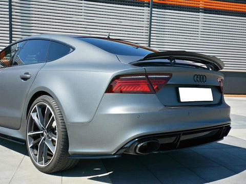 Audi - RS7 C7: Maxton Rear Side Splitters V1