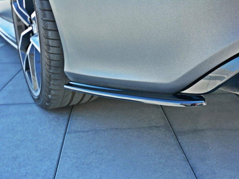 Audi - RS7 C7: Maxton Rear Side Splitters V1