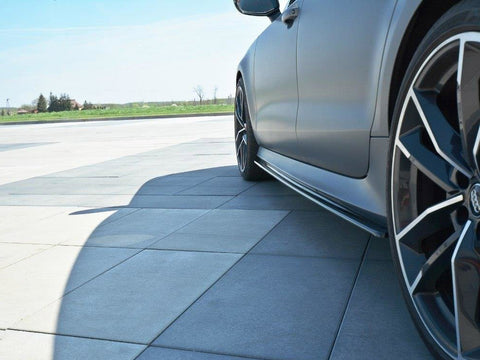Audi - RS7 C7: Maxton Side Skirts V1