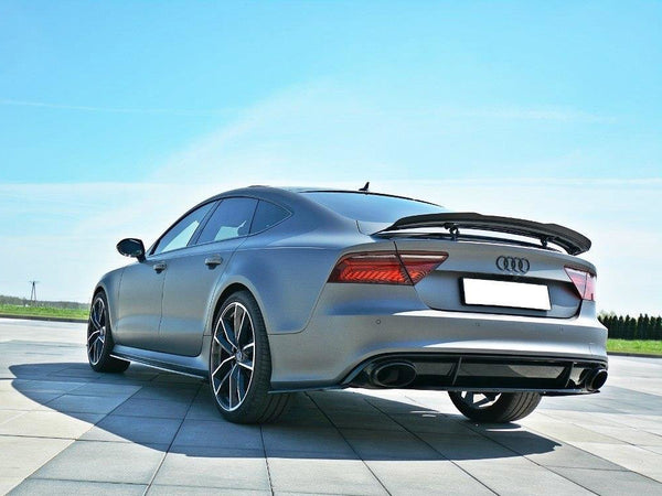 Audi - RS7 C7: Maxton Central Rear Splitter