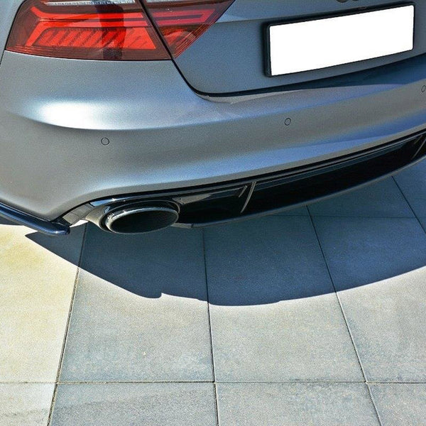 Audi - RS7 C7: Maxton Central Rear Splitter
