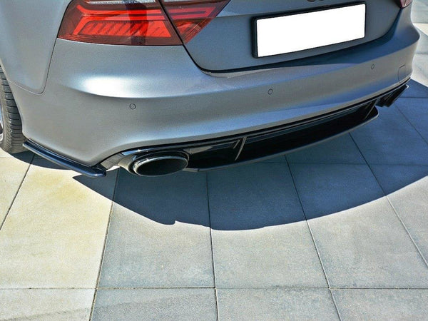 Audi - RS7 C7: Maxton Central Rear Splitter