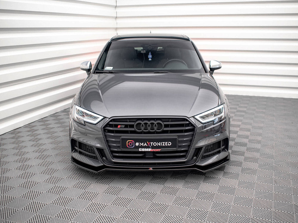 Audi - S3 / A3 S Line Sportback 8V Facelift: Maxton Front Splitter V2