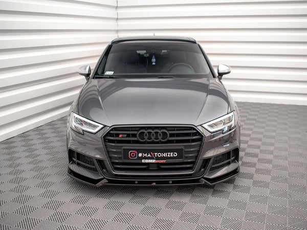Audi - S3 / A3 S Line Sportback 8V Facelift: Maxton Front Splitter V1
