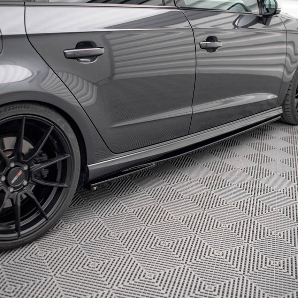 Audi - S3 / A3 S Line Sportback 8V Facelift: Maxton Side Skirts