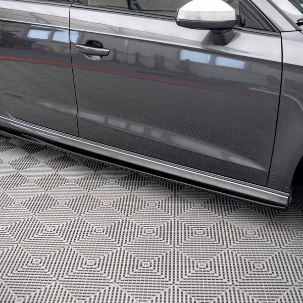 Audi - S3 / A3 S Line Sportback 8V Facelift: Maxton Side Skirts