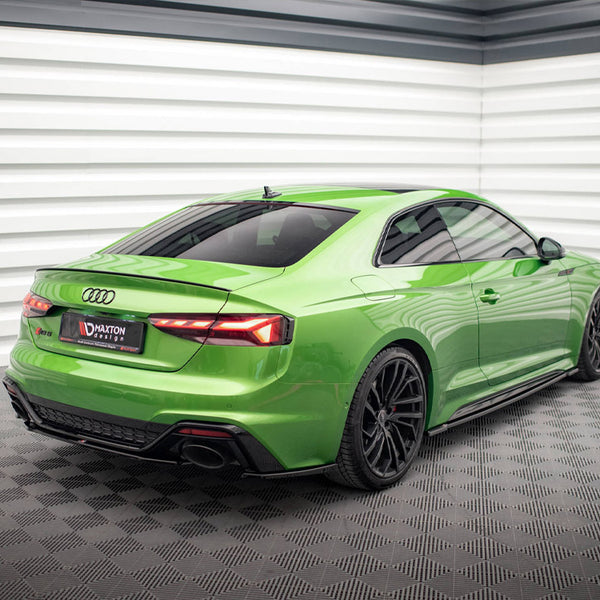 Audi - RS5 F5 Facelift: Maxton Rear Side Splitters