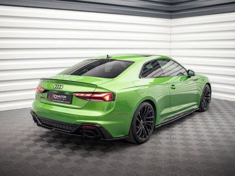 Audi - RS5 F5 Facelift: Maxton Rear Side Splitters