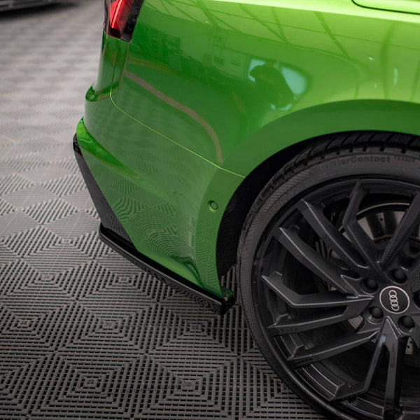 Audi - RS5 F5 Facelift: Maxton Rear Side Splitters
