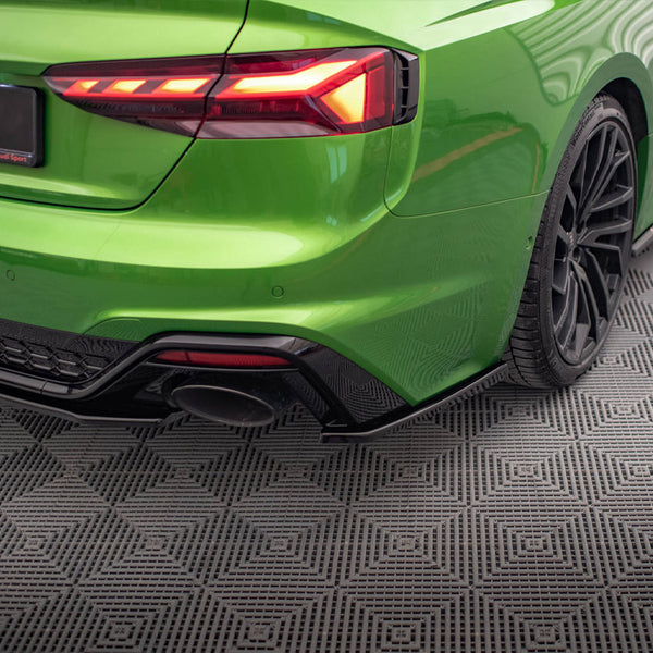 Audi - RS5 F5 Facelift: Maxton Rear Side Splitters
