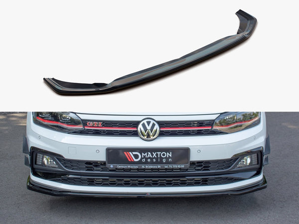 VW - Polo GTI / R Line MK6: Maxton Front Splitter V2