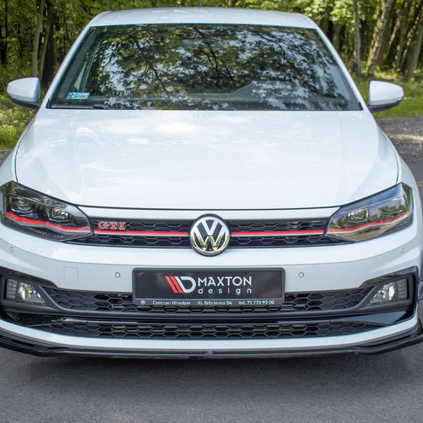 VW - Polo GTI / R Line MK6: Maxton Front Splitter V2