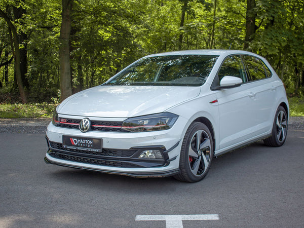 VW - Polo GTI / R Line MK6: Maxton Front Splitter V2