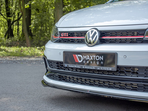VW - Polo GTI / R Line MK6: Maxton Front Splitter V2