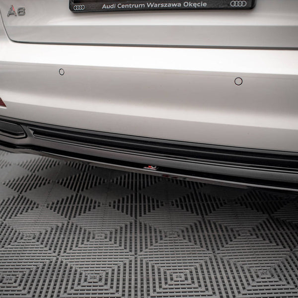 Audi - A6 C8: Maxton Central Rear Splitter
