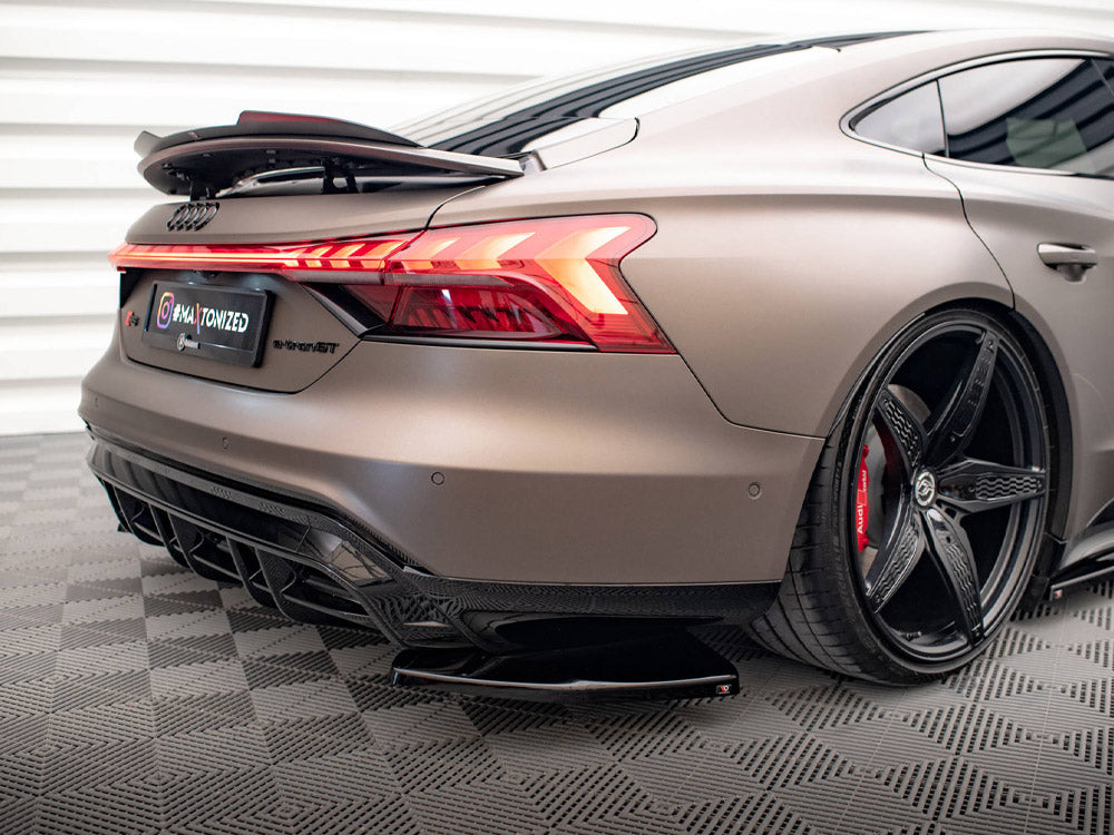 Audi - e-Tron GT / RS GT MK1: Maxton Rear Side Splitters V1