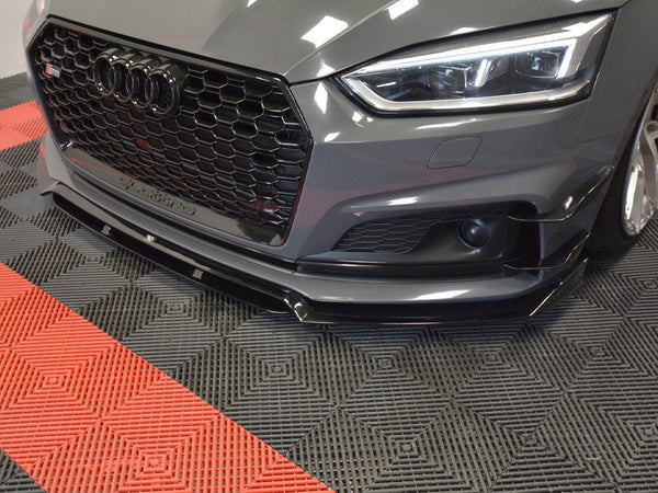 Audi - S5 / A5 S Line F5 Coupe / Sportback: Maxton Front Splitter