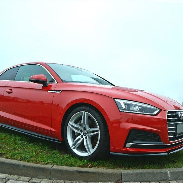 Audi - S5 / A5 S Line F5 Coupe / Sportback (2016-): Maxton Front Splitter V2
