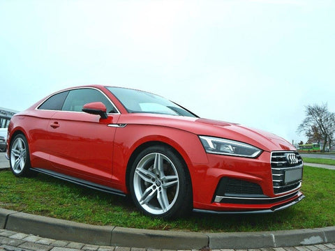 Audi - S5 / A5 S Line F5 Coupe / Sportback (2016-): Maxton Front Splitter V2