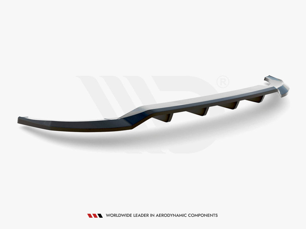 Audi - A3 Sportback 8Y: Maxton Central Rear Splitter (Vertical Bars)