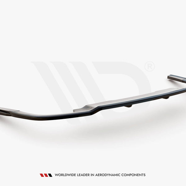 Audi - A5 S Line F5 Facelift: Maxton Central Rear Splitter (Vertical Bars)