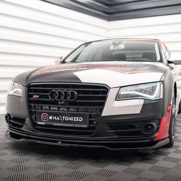 Audi - S8 D4: Maxton Front Splitter V1