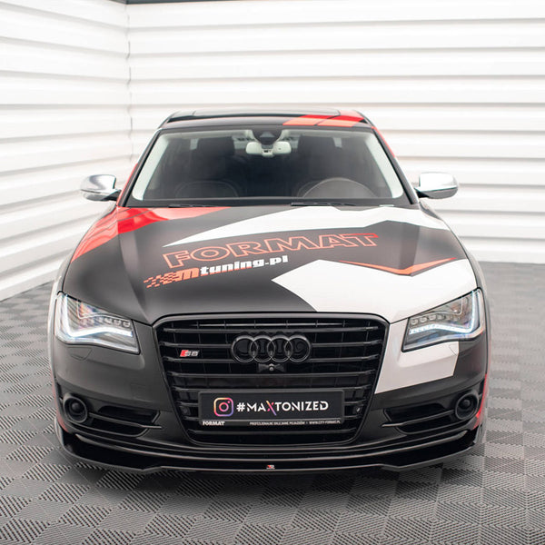 Audi - S8 D4: Maxton Front Splitter V1