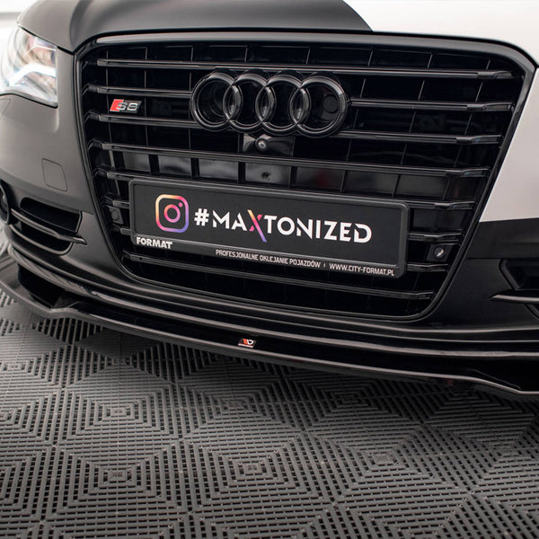 Audi - S8 D4: Maxton Front Splitter V1
