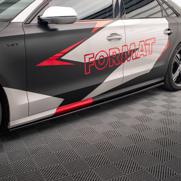 Audi - S8 D4: Maxton Side Skirts V1