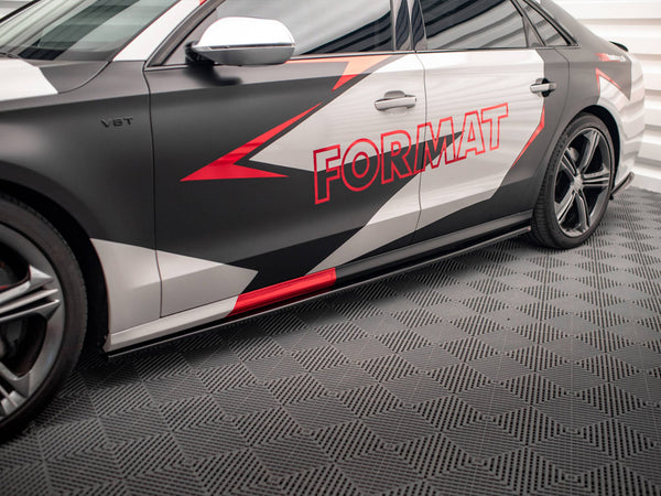 Audi - S8 D4: Maxton Side Skirts V1