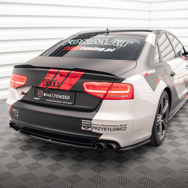 Audi - S8 D4: Maxton Central Rear Splitter